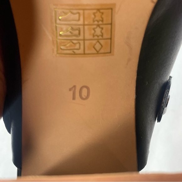 Madewell Riley Black Leather Convertible Sling Back Mules Size 10 - Picture 11 of 15